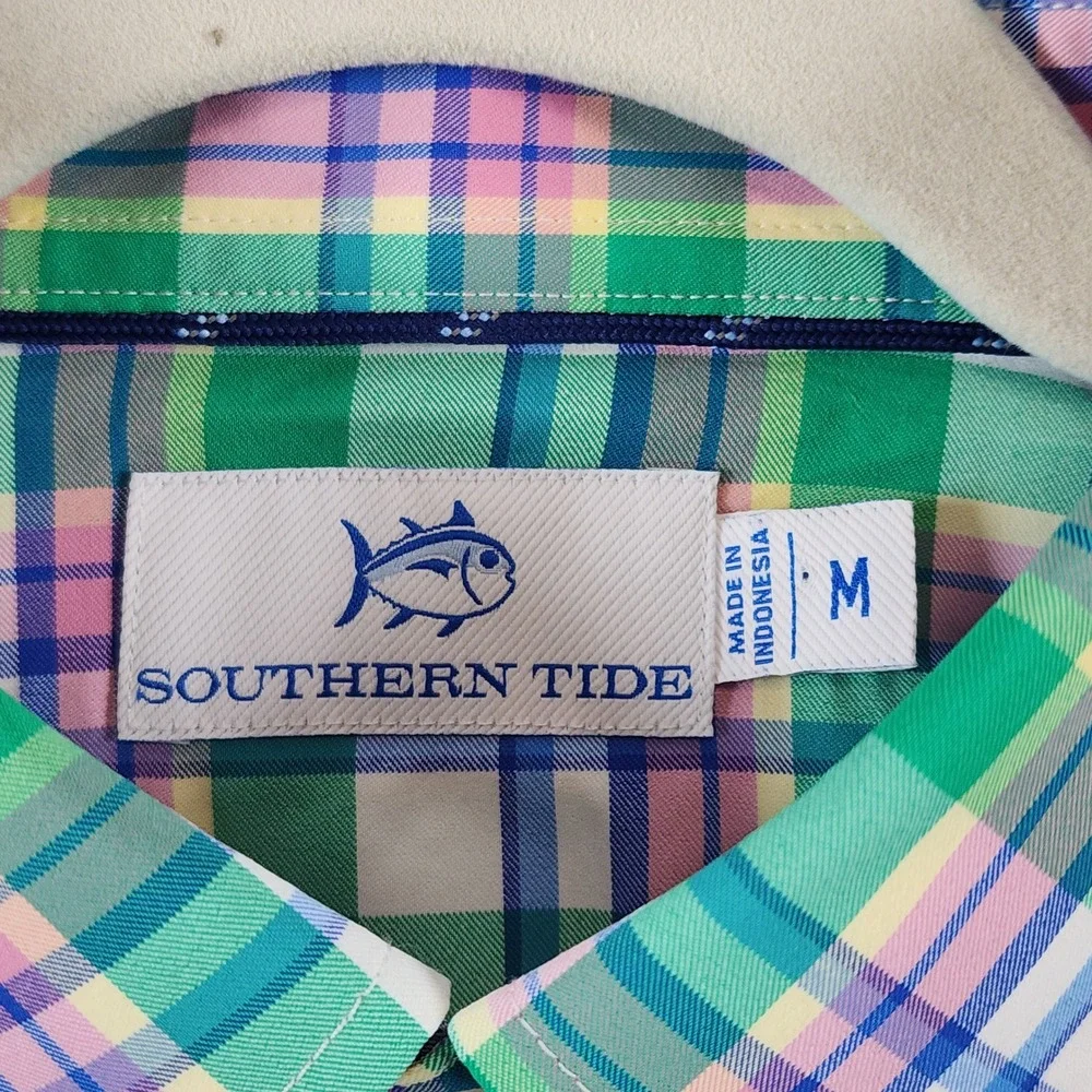 Southern Tide Intercoastal Men Coastal Preppy Country Club Shirt Size M NWT - Picture 3 of 13